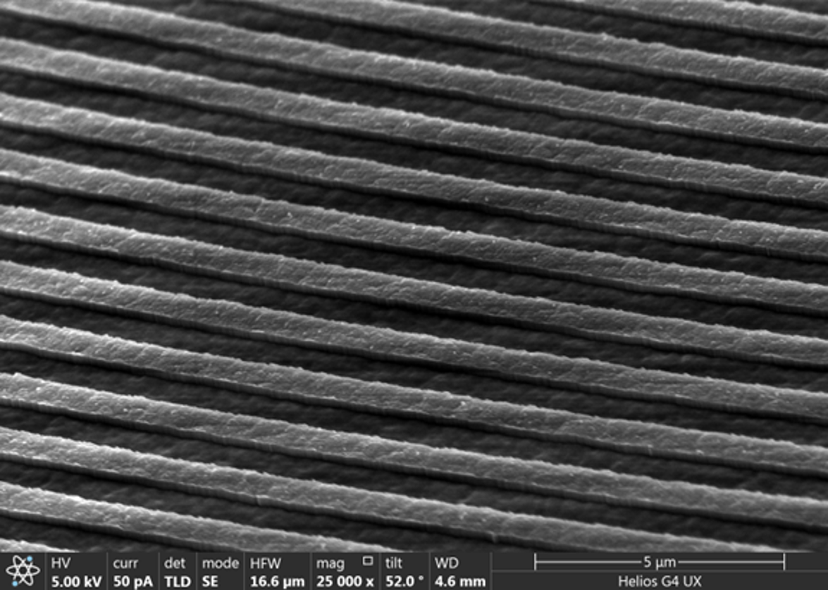 Nanophotonic structure detail